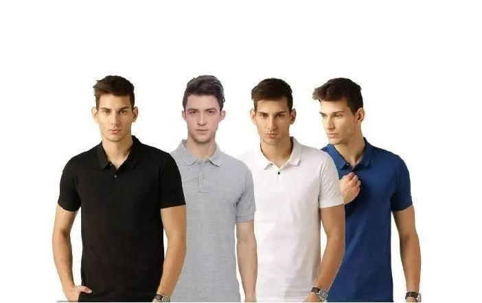 Men's Combo of 4 Solid T-shirts (pack of 4)