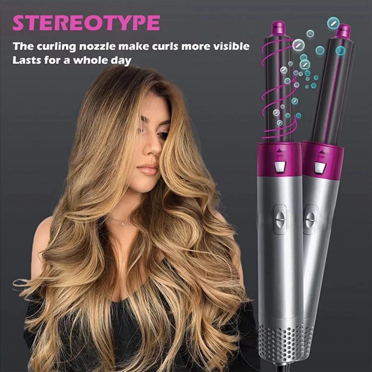 Detachable 5-in-1 Multi-Head Hot Air Comb