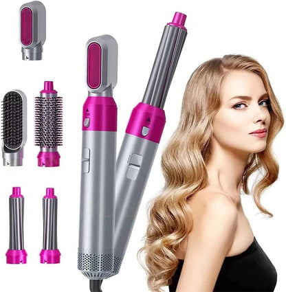 Detachable 5-in-1 Multi-Head Hot Air Comb