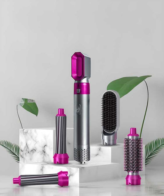 Detachable 5-in-1 Multi-Head Hot Air Comb